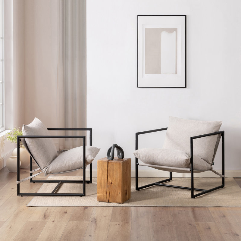Modern metal accent chair hotsell